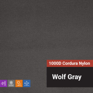 1000D Cordura® Nylon – Solid – Wolf Gray 59/60″