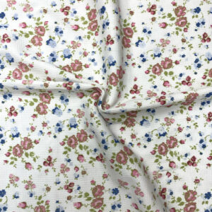 Mini Waffle Knit – Wildflower – 7.5 oz. - 60"